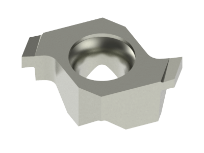 Carbide Grooving Insert for Cast Iron, Copper Alloys and Plastics